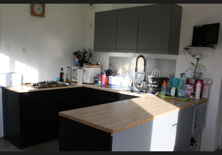 La cuisine en &eacute;l&eacute;ments de r&eacute;cup&eacute;ration