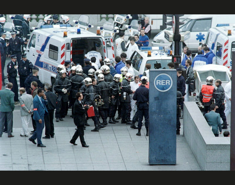 17 octobre 1995 - 8h00 : une rame &eacute;ventr&eacute;e