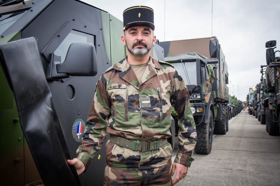 Porte &eacute;tendard, un grand honneur