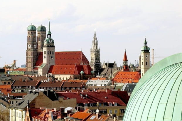 Les toits de Munich
