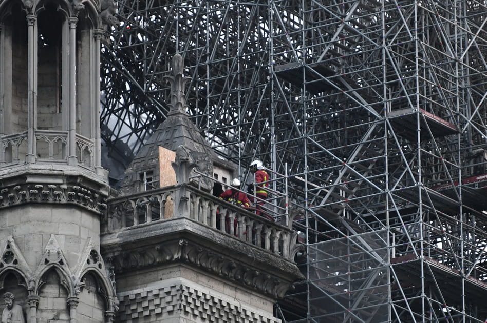 Les photos de Notre-Dame apr&egrave;s les flammes