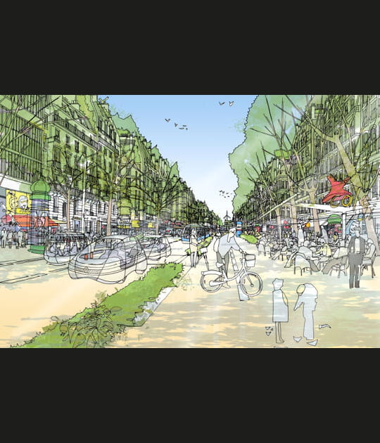 Les nouveaux boulevards parisiens