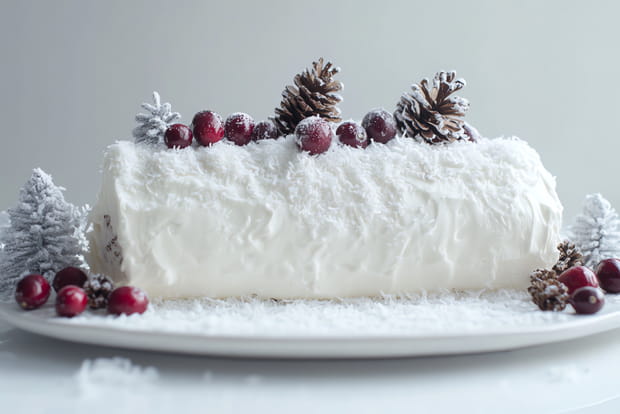 La recette de la bûche choco-coco qui sort du lot à Noël