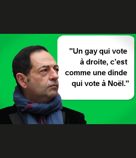 Homos de droite et dindes de No&euml;l