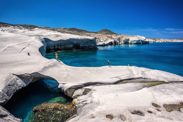 Sarakiniko, un coin de paradis en Grèce