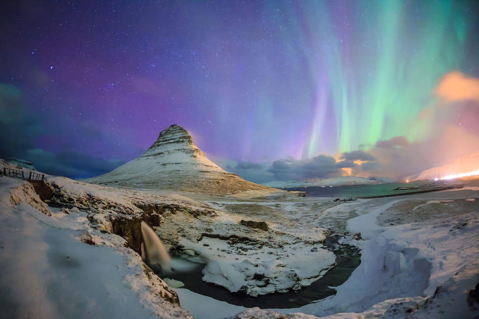 Le mont Kirkjufell en Islande