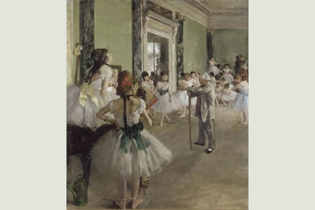 La classe de danse par Edgar Degas