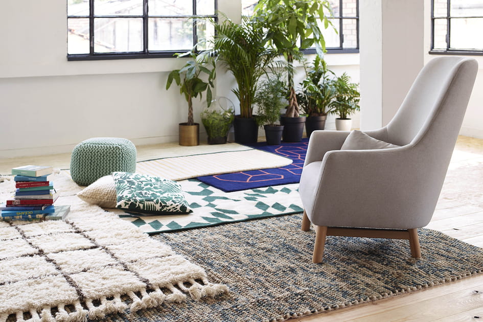 Un fauteuil d'int&eacute;rieur design