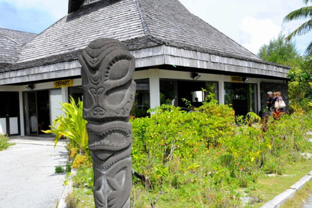 L'aérogare de Bora Bora