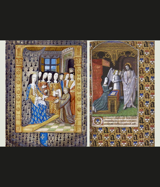 Louanges de Louis XII et Livre d'heures