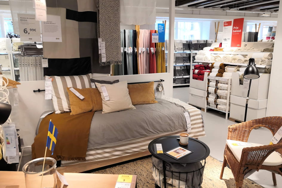 Un espace d&eacute;di&eacute; au textile pour la maison
