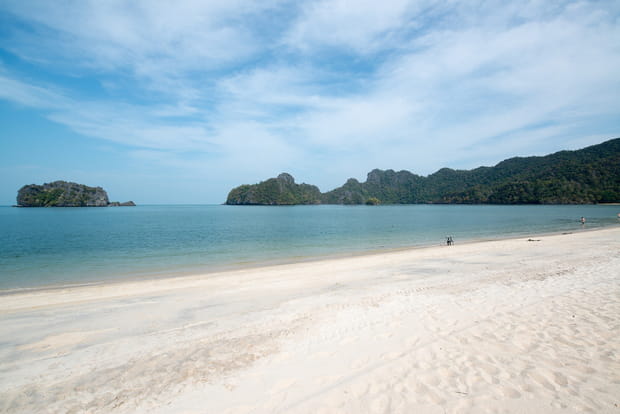 La plage de Tanjung Rhu en Malaisie