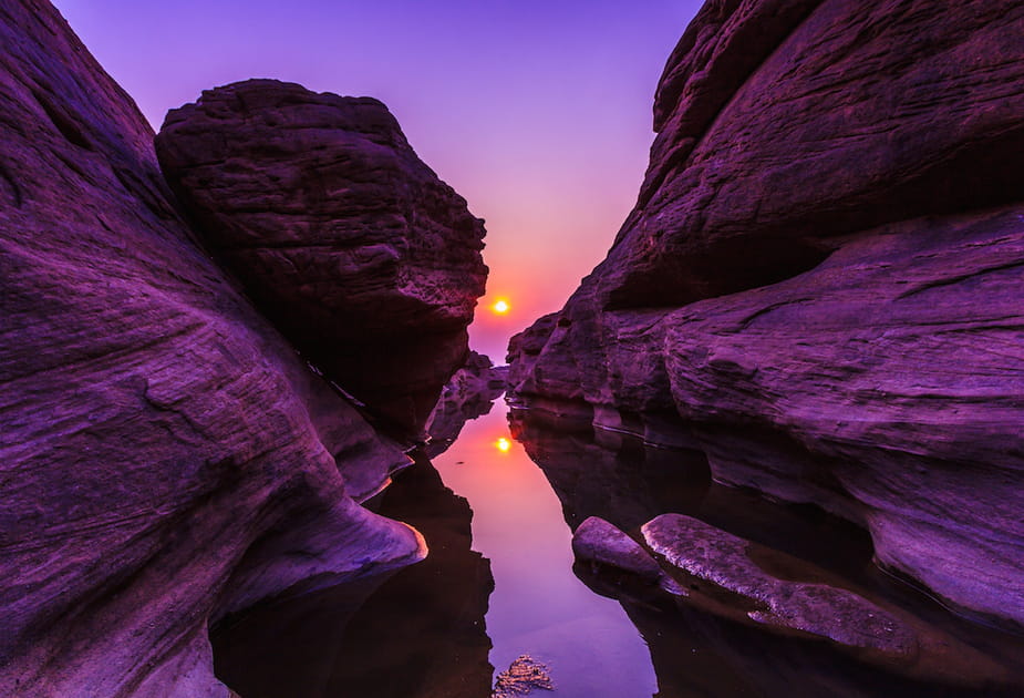 Sam Phan Bok, le Grand Canyon de Tha&iuml;lande