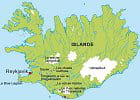 carte islande mini