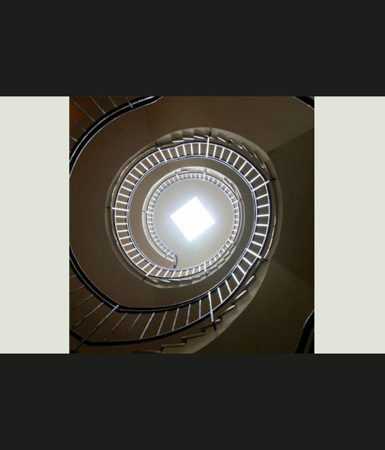Escalier &agrave; Saint-Lo