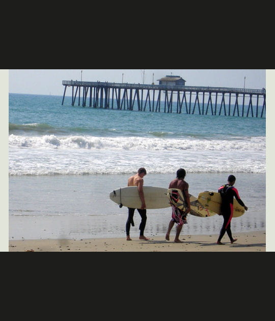 Surfeurs californiens