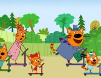 La Famille Chat Sur Le