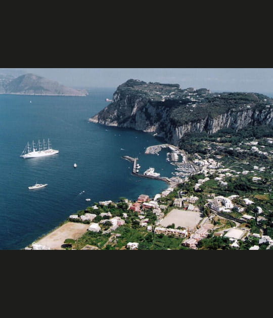 Baie de Capri en Italie