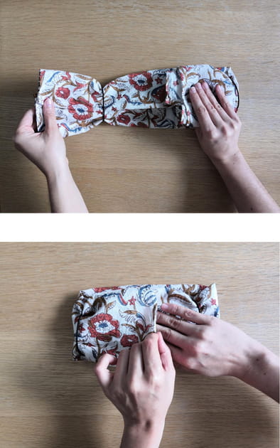 Fabriquer un masque &agrave; la maison avec un foulard (suite)