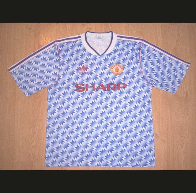Maillot de Manchester United en 1990