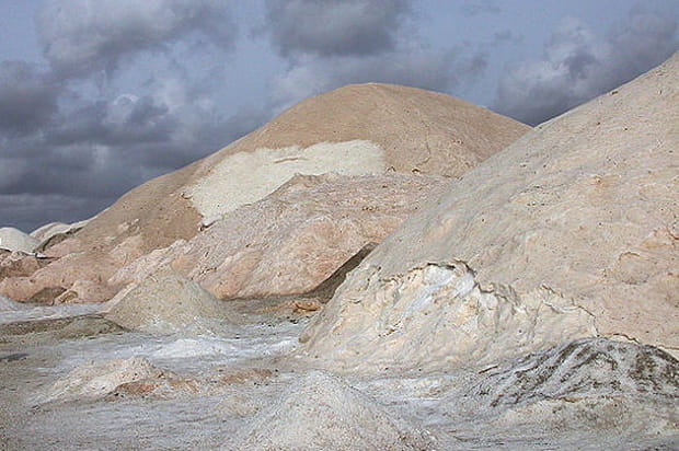 Montagnes de sel
