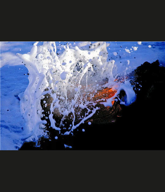 Rencontre entre l'eau et le feu