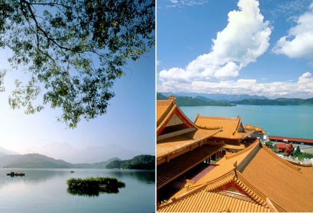 Sun Moon Lake et son temple