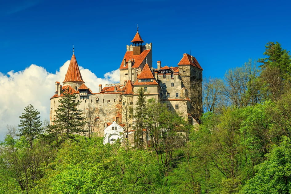 Le ch&acirc;teau de Bran, en Roumanie
