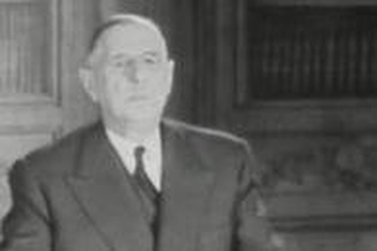 De Gaulle Et Les Accords D Evian