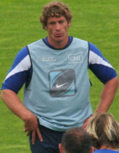 jérôme thion est 2e ligne au biarritz olympique.