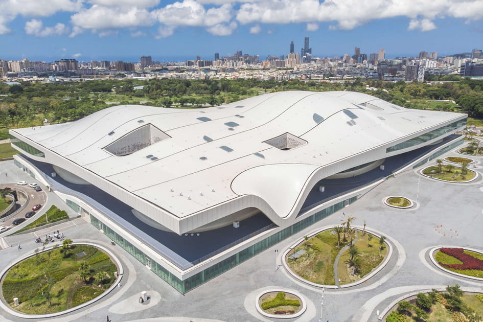 Le centre national des arts Kaohsiung &agrave; Taiwan