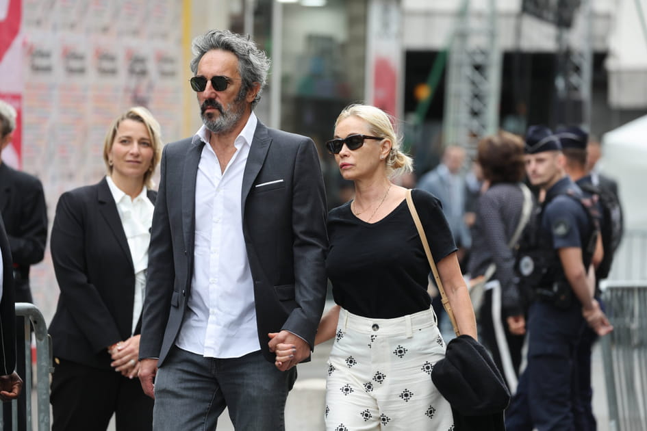 Emmanuelle B&eacute;art et Fr&eacute;d&eacute;ric Chaudier, son mari