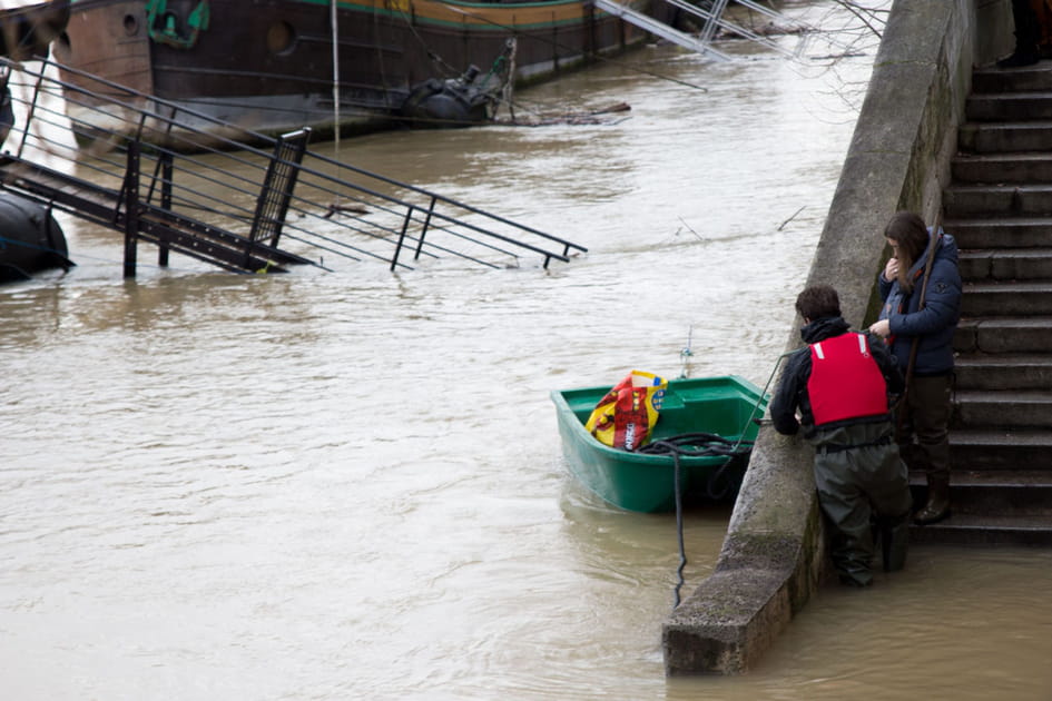 D&eacute;j&agrave; plus de 3&nbsp;m&egrave;tres d'eau au dessus du niveau normal