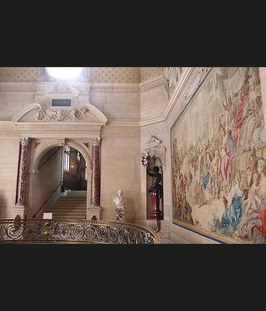 L'escalier d'honneur