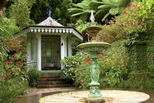 La maison Folio vue des jardins