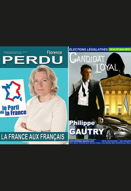 Des affiches d&eacute;cal&eacute;es par dizaines