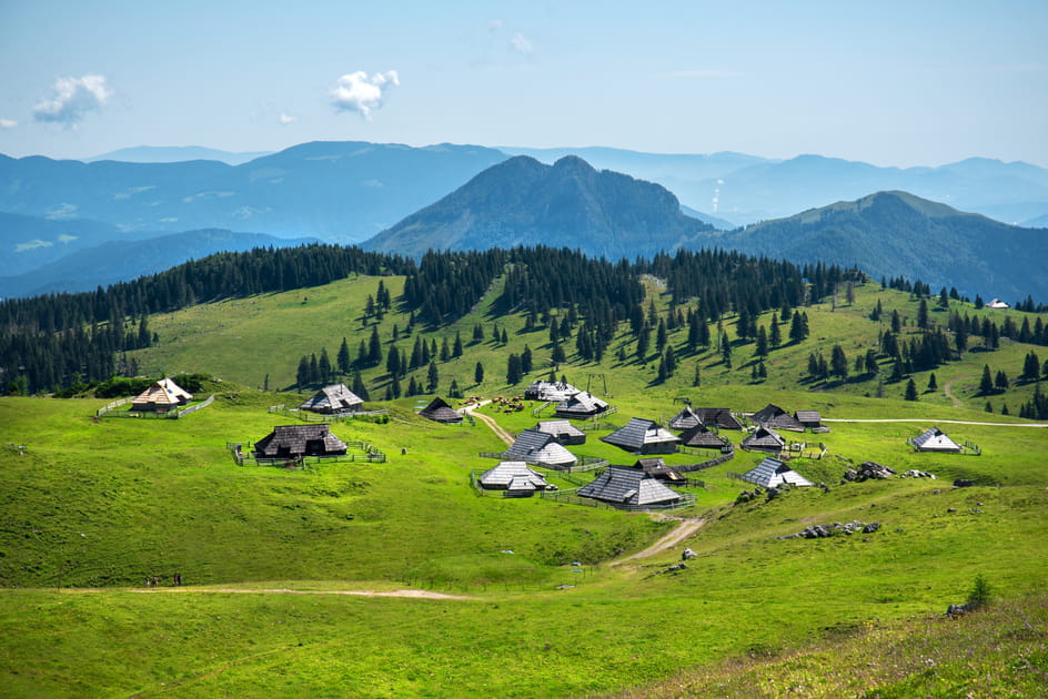 Velika Planina, le plus bel alpage de Slov&eacute;nie