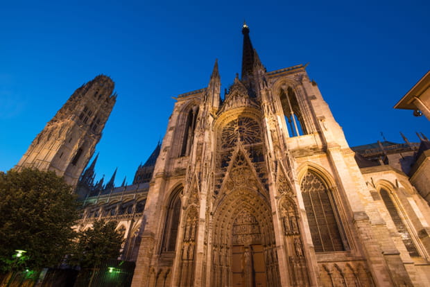 La cathédrale de Rouen, la plus haute de France