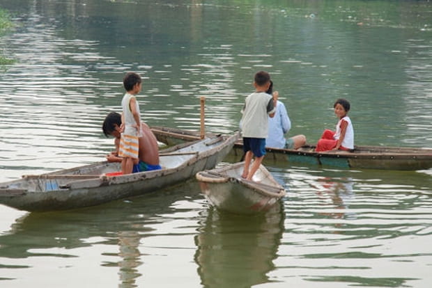 Jeux sur le Mékong