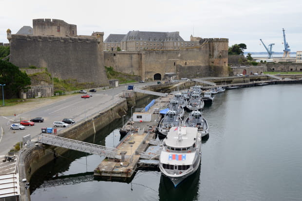 L'arsenal, premier port militaire de la façade Atlantique à Brest