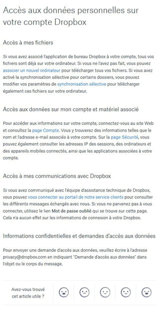 Dropbox, un espace de stockage ind&eacute;pendant