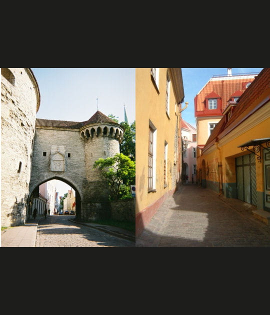 Ruelles et fortifications de Tallinn