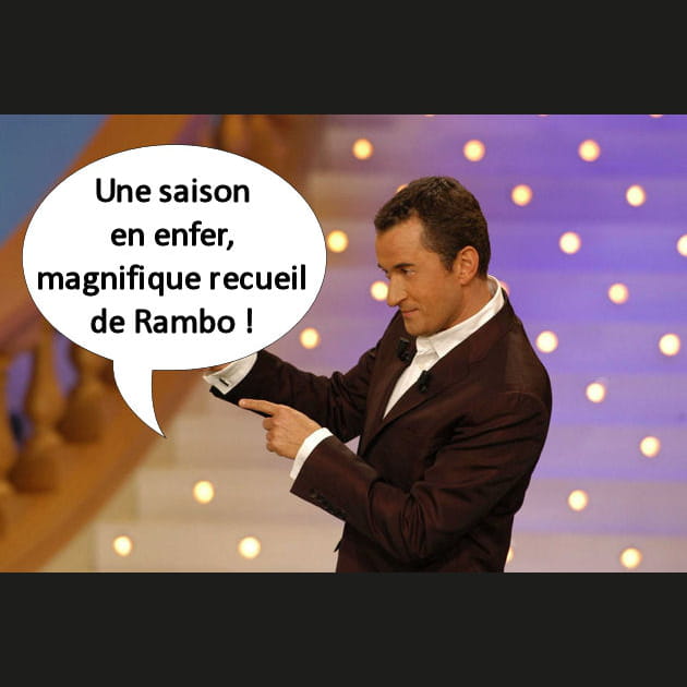 Christophe Dechavanne&nbsp;: Rambo, ce po&egrave;te