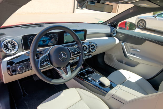 A bord de la nouvelle Mercedes CLA