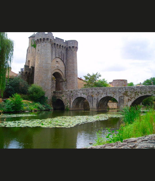 Le ch&acirc;teau de Parthenay