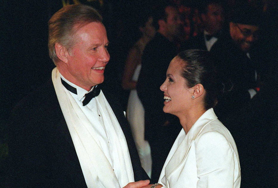 Jon Voight et Angelina Jolie