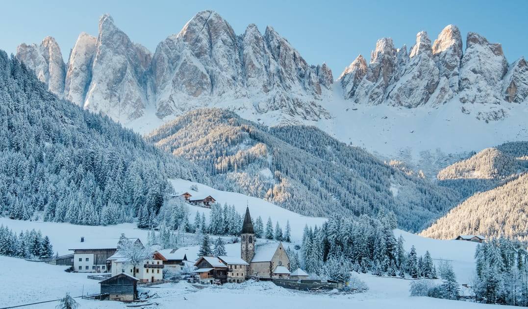 Les Dolomites, en Italie