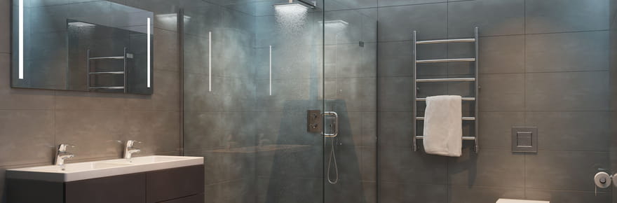 Les zones de s&eacute;curit&eacute; &eacute;lectrique dans la salle de bains