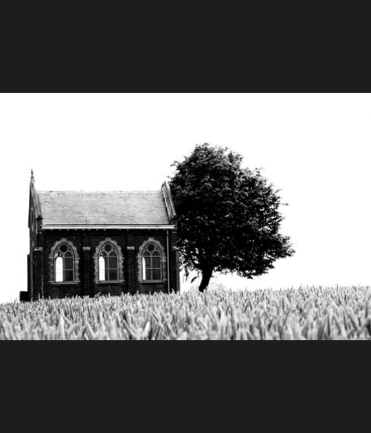 Chapelle en noir et blanc