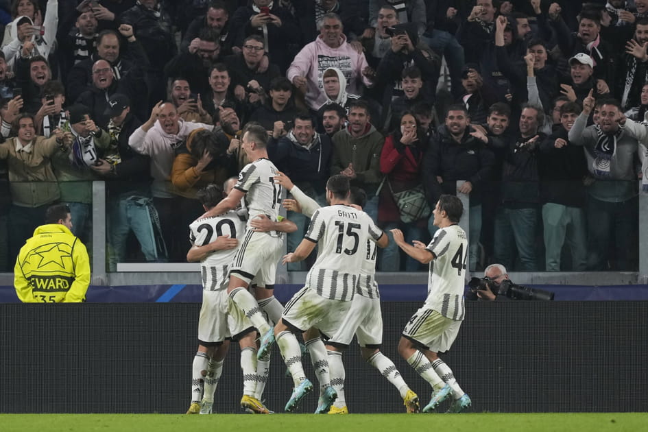 La joie de la Juve